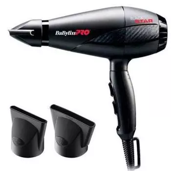 Фен для волос БЛЕК СТАР 2000 Вт, BaByliss PRO BAB6200E Black Star