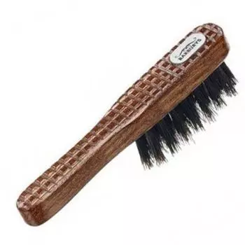 BARBURYS Bill Щетка деревянная мини-щетка для усов с натуральной щетиной. 11,5см
