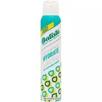 Batiste, Сухой шампунь Hydrate, Увлажняющее средство для нормальных и сухих волос. 200 мл