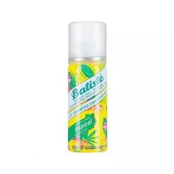 Batiste, Сухой шампунь Tropical, с нотками дыни, банана, кокоса, персика, ванили и сандала. 50 мл