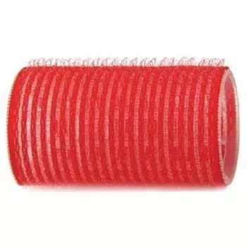 БИГУДИ на липучке 36мм красные 12шт.SIBEL 1\10