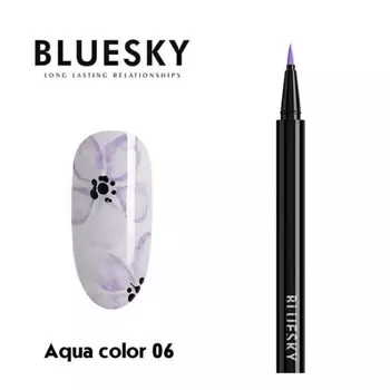 BLUESKY Акварельный фломастер №06