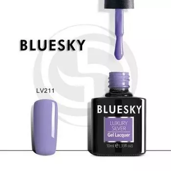 BLUESKY Luxury Silver Гель-лак LV211, 10мл