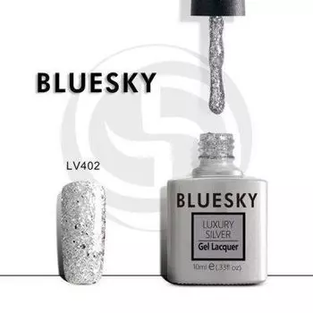 BLUESKY Luxury Silver Гель-лак LV402, 10мл