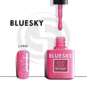 BLUESKY Luxury Silver Гель-лак LV442, 10мл