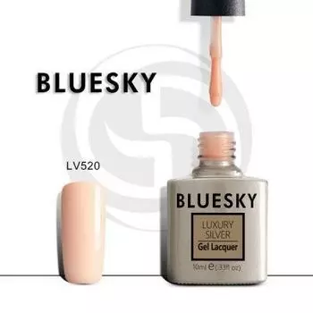 BLUESKY Luxury Silver Гель-лак LV520, 10мл