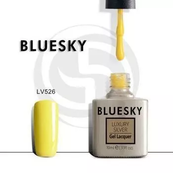 BLUESKY Luxury Silver Гель-лак LV526, 10мл