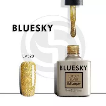 BLUESKY Luxury Silver Гель-лак LV528, 10мл