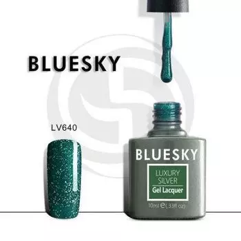 BLUESKY Luxury Silver Гель-лак LV640, 10мл