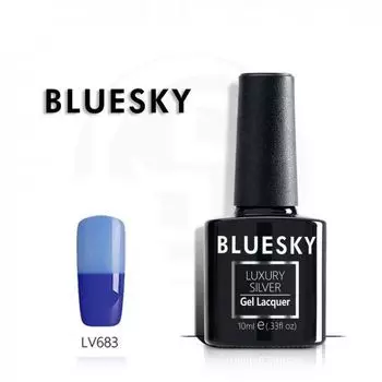 BLUESKY Luxury Silver Гель-лак 10мл LV683 ТЕРМО