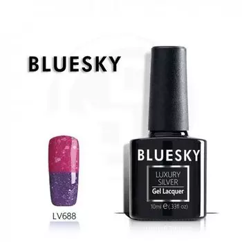 BLUESKY Luxury Silver Гель-лак 10мл LV688 ТЕРМО
