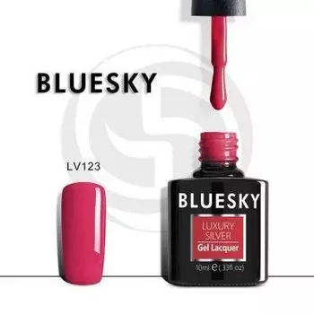 BLUESKY Luxury Silver Гель-лак LV123, 10мл