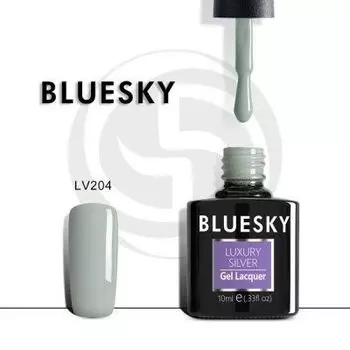 BLUESKY Luxury Silver Гель-лак LV204, 10мл