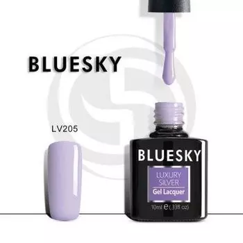 BLUESKY Luxury Silver Гель-лак LV205, 10мл