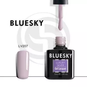 BLUESKY Luxury Silver Гель-лак LV207, 10мл