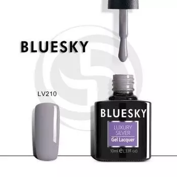 BLUESKY Luxury Silver Гель-лак LV210, 10мл
