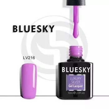 BLUESKY Luxury Silver Гель-лак LV216, 10мл
