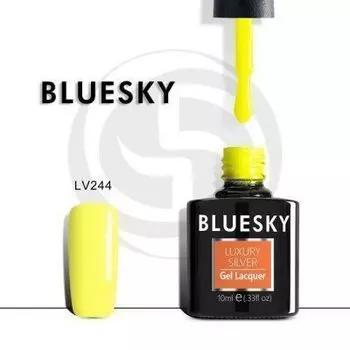 BLUESKY Luxury Silver Гель-лак LV244, 10мл