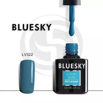 BLUESKY Luxury Silver Гель-лак LV322, 10мл