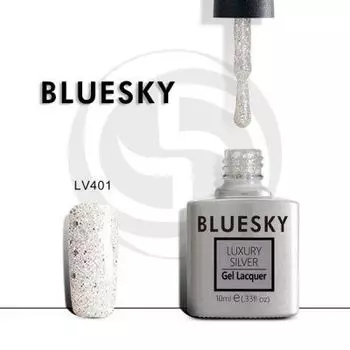 BLUESKY Luxury Silver Гель-лак LV401, 10мл