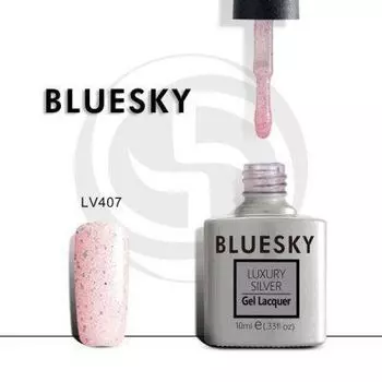 BLUESKY Luxury Silver Гель-лак LV407, 10мл