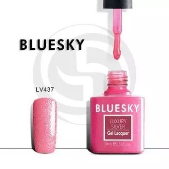BLUESKY Luxury Silver Гель-лак LV437, 10мл