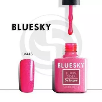 BLUESKY Luxury Silver Гель-лак LV446, 10мл