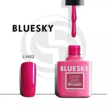 BLUESKY Luxury Silver Гель-лак LV452, 10мл