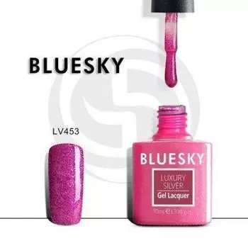 BLUESKY Luxury Silver Гель-лак LV453, 10мл