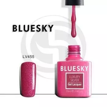 BLUESKY Luxury Silver Гель-лак LV455, 10мл