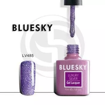 BLUESKY Luxury Silver Гель-лак LV485, 10мл