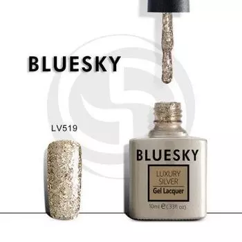 BLUESKY Luxury Silver Гель-лак LV519, 10мл