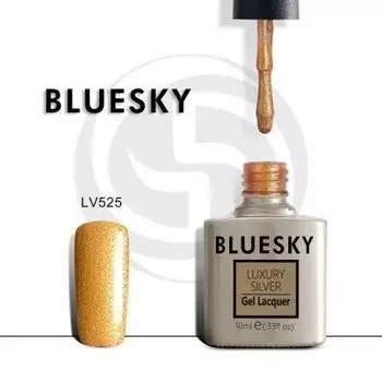 BLUESKY Luxury Silver Гель-лак LV525, 10мл
