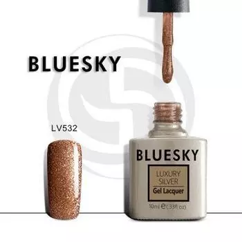 BLUESKY Luxury Silver Гель-лак LV532, 10мл