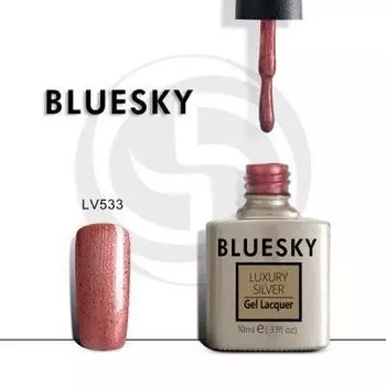 BLUESKY Luxury Silver Гель-лак LV533, 10мл