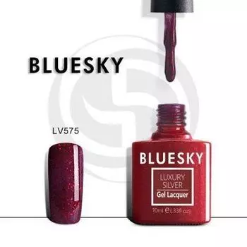 BLUESKY Luxury Silver Гель-лак LV575, 10мл