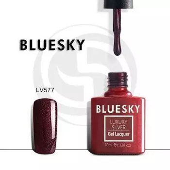 BLUESKY Luxury Silver Гель-лак LV577, 10мл