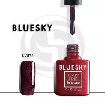 BLUESKY Luxury Silver Гель-лак LV578, 10мл