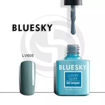 BLUESKY Luxury Silver Гель-лак LV605, 10мл