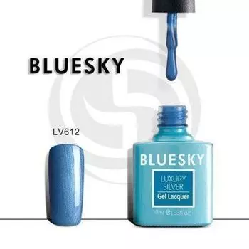 BLUESKY Luxury Silver Гель-лак LV612, 10мл