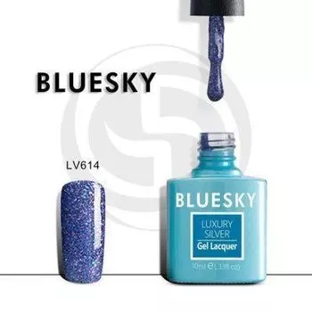 BLUESKY Luxury Silver Гель-лак LV614, 10мл