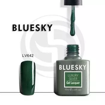 BLUESKY Luxury Silver Гель-лак LV642, 10мл