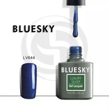 BLUESKY Luxury Silver Гель-лак LV644, 10мл
