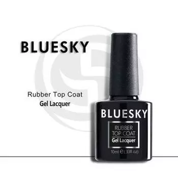 BLUESKY Luxury Silver Каучуковый ТОП с липким слоем 10мл