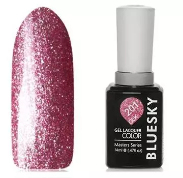 Bluesky Masters Series Гель-лак GLK201, Звездное небо 14мл.
