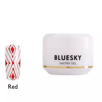 Bluesky Matrix Gel Гель-паутинка, Красный 8 гр