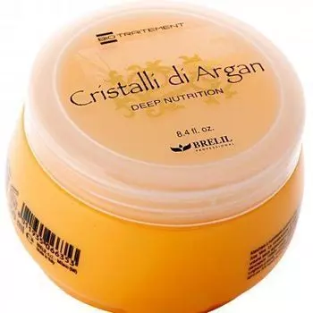 Brelil ARGAN OIL CRYSTALS МАСКА с маслом Аргании глубокое питание 250мл