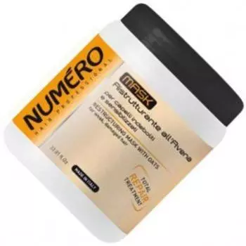 Brelil NUMERO OAT Крем-маска восстанавливающая с вытяжкой из Овса 1000мл.