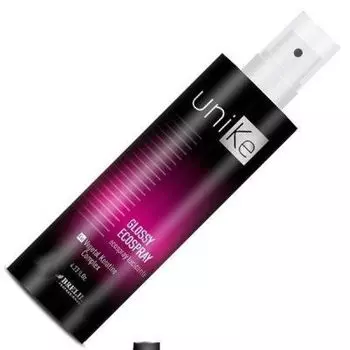 Brelil UNIKE Glossy Ecospray Спрей-блеск для волос без фиксации 150мл.