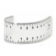 Brow henna линейка-трафарет для бровей slide and tap